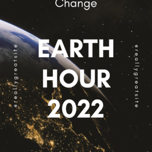 Black-White-Earth-Hour-2022